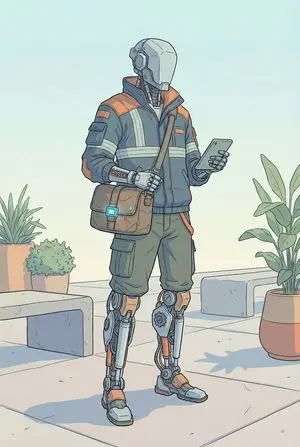 Humanoid Mech Generator for Urban Life