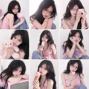 Dreamy Y2K Soft Girl Magazine Grid