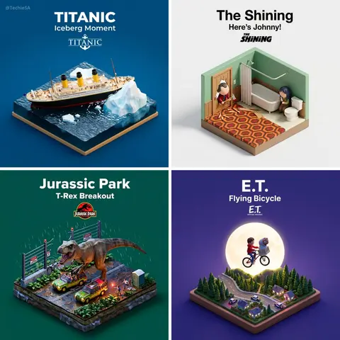 Present a clear, 45° top-down isometric miniature 3D cartoon
