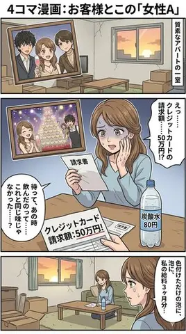 Four-Panel Manga: The Legend of the 5000 Yen Cost
