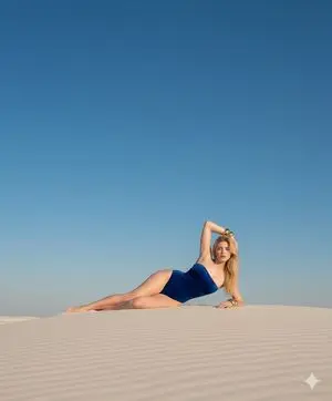 Surreal High-Fashion Desert Prompt