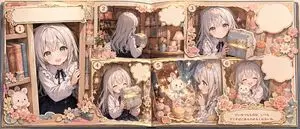Whimsical Storybook Treasure Spread