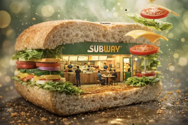 Ultra-realistic 3D miniature diorama of a [BRAND NAME] environment