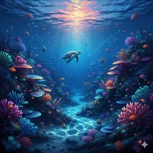 Futuristic and Underwater Scene Concepts