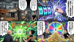 Four-Panel Manga: Viking Thunder V Century's End Version