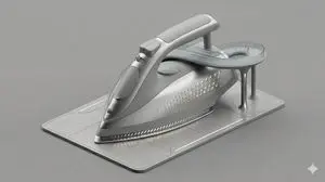 3D Isometric Diorama of a Household Object as Architecture