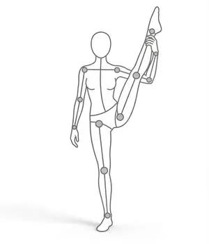 Yoga Wear Anime Illustration