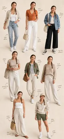 Fashion Editorial Collage Layout