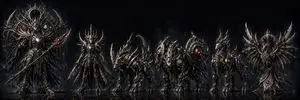 Dark Fantasy Combining Mecha Lineup