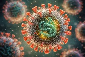Scary Hantavirus Microscopic Visualization