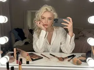 Raw iPhone Candid Vanity Mirror Selfie
