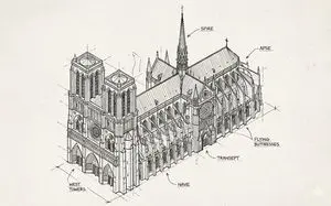 Isometric Schematic Diagram of Notre Dame Prompt