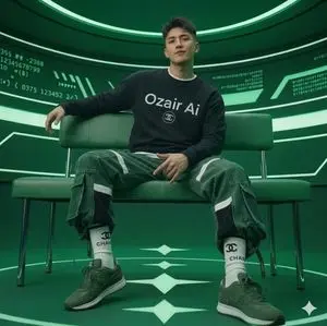 Futuristic Studio Portrait