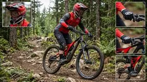 Mountain Biker Action Shots Prompt