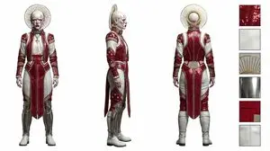 Photorealistic Character Design Sheet