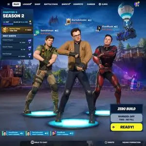 Tech CEO Battle Royale Lobby