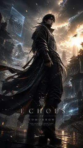 Cinematic Character Poster with Layered Depth