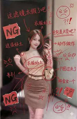 Image Generation with Handwritten Chinese Annotations and Trolling