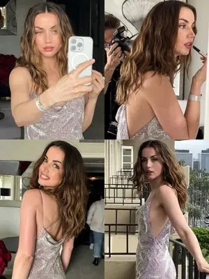 Four-Panel Celebrity Aesthetic Analysis Prompt