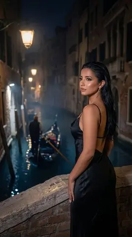 Venice Dark Romance Fashion Editorial
