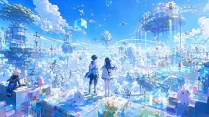 Anime Sky City Fantasy
