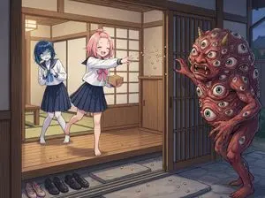 Creepy Monster Image Generation Prompt