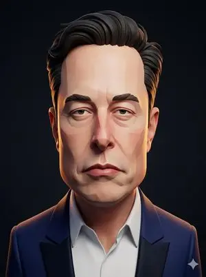 3D Stylized Caricature Portrait