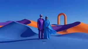 Afrofuturist Fine Art Fashion Prompt