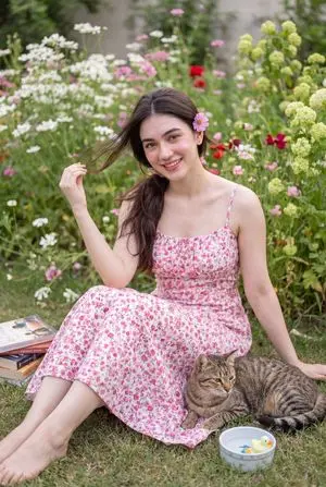 Dreamy Secret Garden Portrait