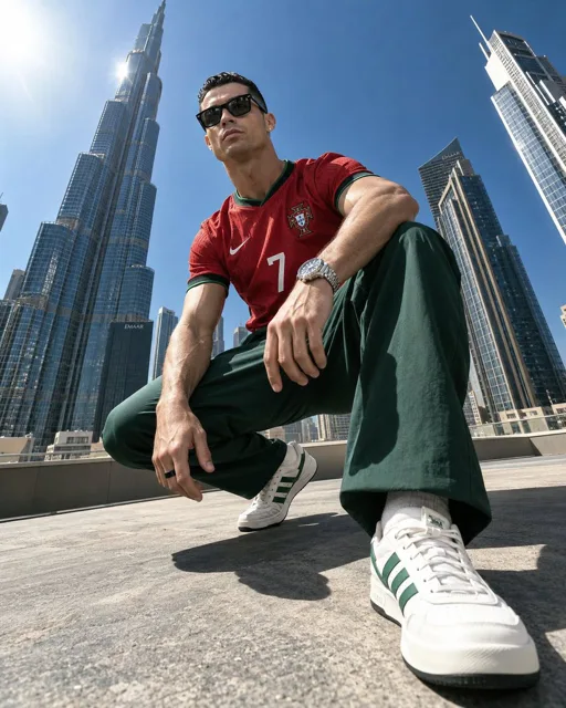 Product Marketing - Ronaldo Rooftop Fashion Shoot