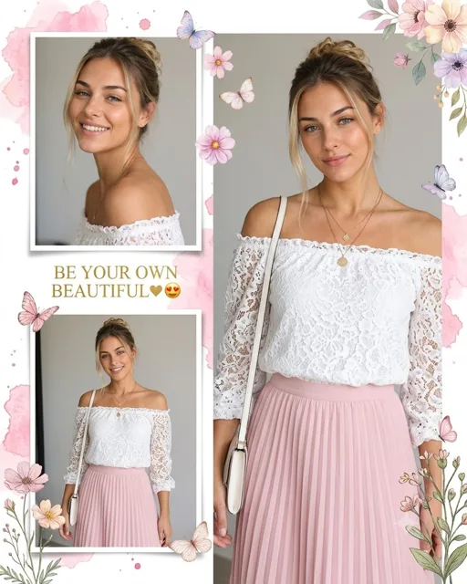 Romantic Feminine Editorial Collage