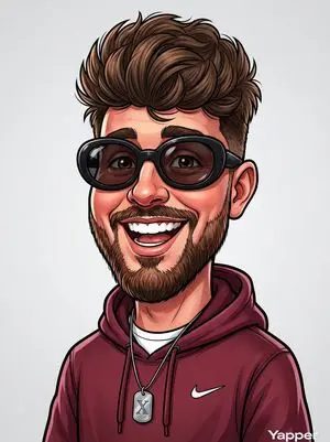 3D Cartoon Caricature Portrait