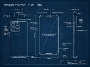 Technical Blueprint Drawing Prompt