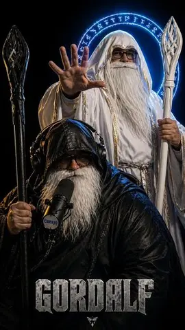Dark Fantasy Wizard Podcast Poster