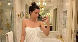 Luxury Bathroom Mirror Selfie Series