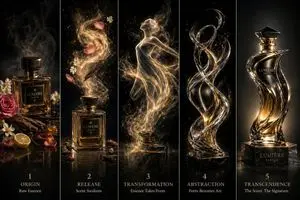 Luxury Perfume Transformation Art