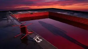 Surreal Guy Bourdin Style Pool Scene
