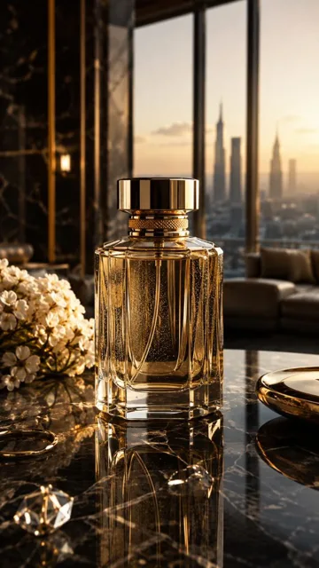 E-commerce Main Image - Luxury Perfume Commercial Photography