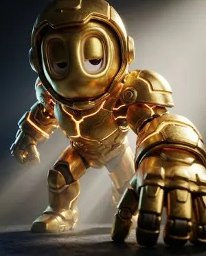 Mech Armor Power Reveal Prompt (Likeness Preservation)