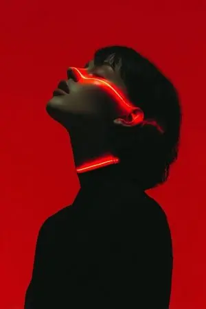 Cyberpunk Neon Portrait