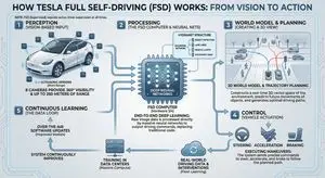 Tesla FSD explainer infographic