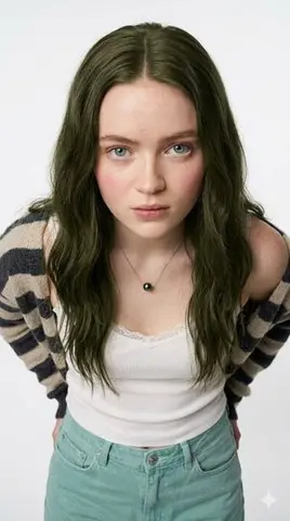 Ultra-Realistic Sadie Sink Studio Portrait