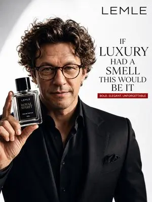 Luxury Perfume Ad Portrait