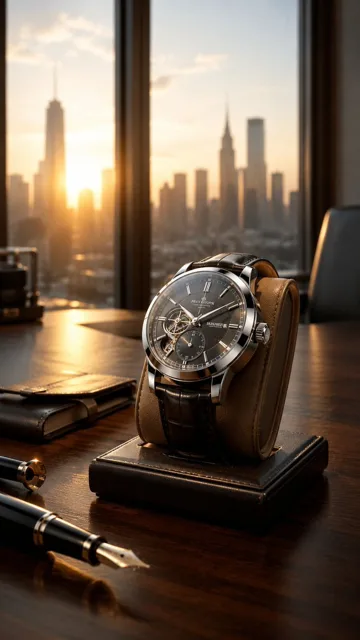 E-commerce Main Image - Luxury Wristwatch Commercial Ad