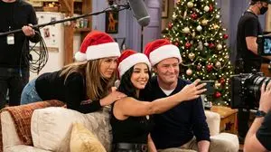 Ultra-Photoreal BTS Sitcom Selfie with Identity Lock