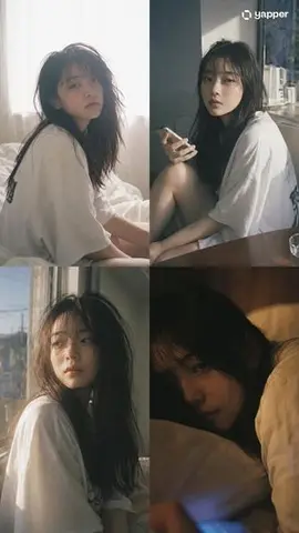 Japanese Film Aesthetic Portrait Grid