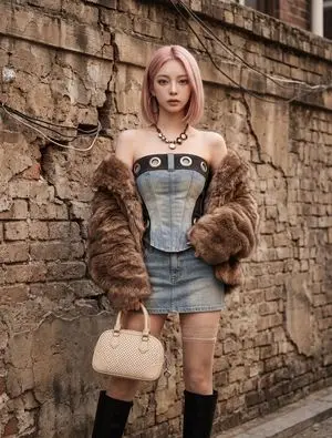 Eclectic Urban Fashion Portrait