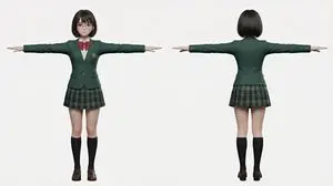 2D to 3D to VRM to Illustration Workflow