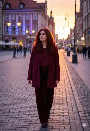 Cinematic Street Photography Portrait
