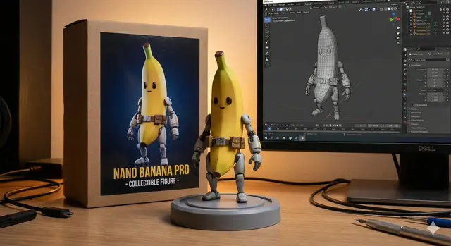 Character Figure Product Photography Setup
